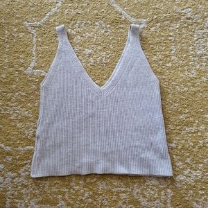 Brandy Melville ribbed crop top